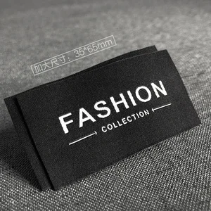 étiquettes de marque pour créateurs mode présenté comme exemple de fabrication d étiquette textile avec exemple d étiquette textile tissée