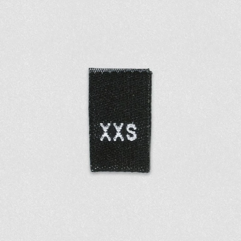 Étiquette de taille