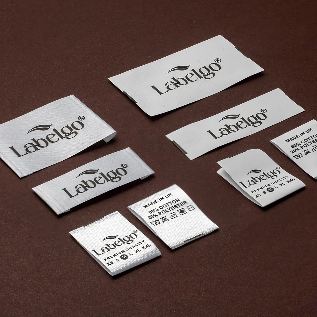 LabelGo Woven Étiquettes de taille Collection
